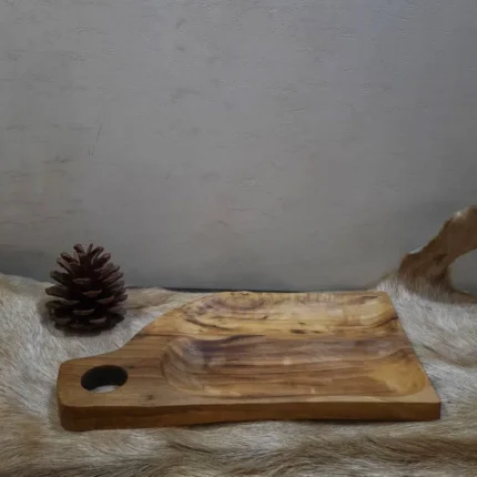 اردو خوری چوبی روستیک 2 تکه فلت