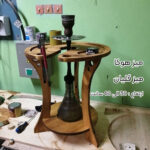 میز هوکا | میز قلیون چوبی |